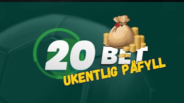 20Bet reload bonus promo