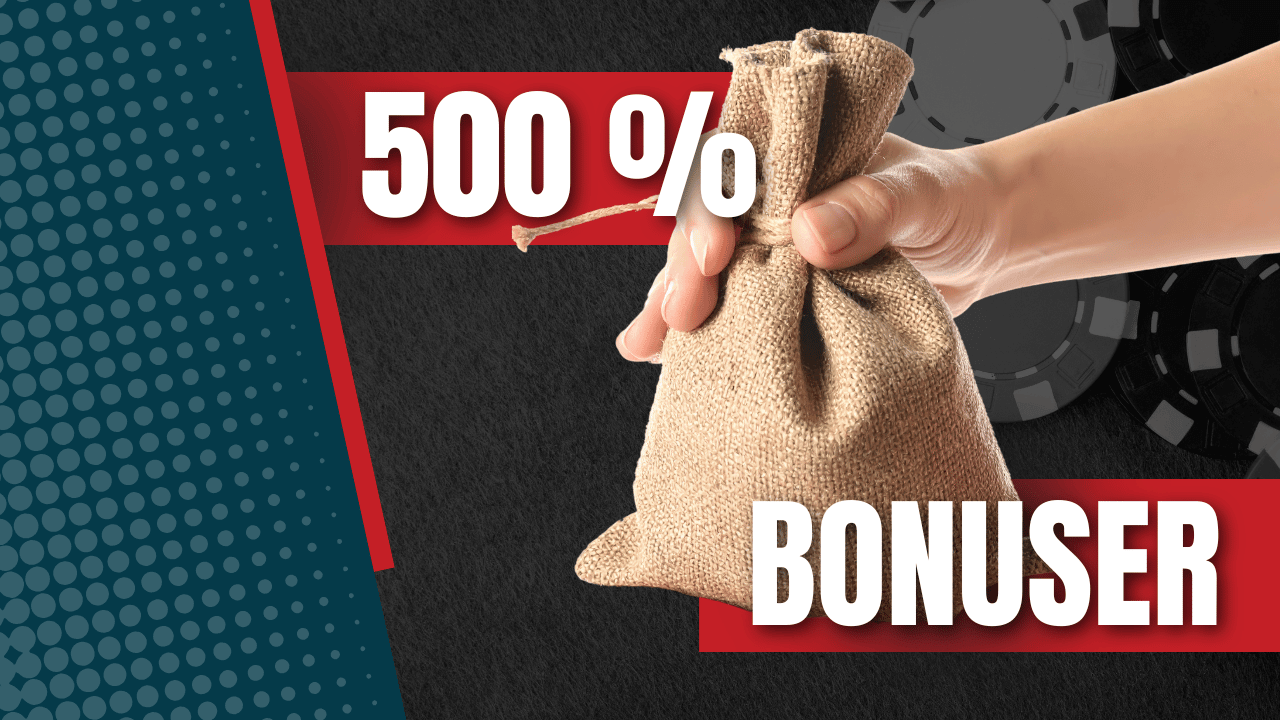 500 bonuser med fordeler og ulemper