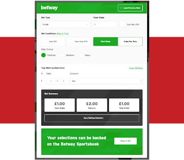 Betways egen betting kalkulator