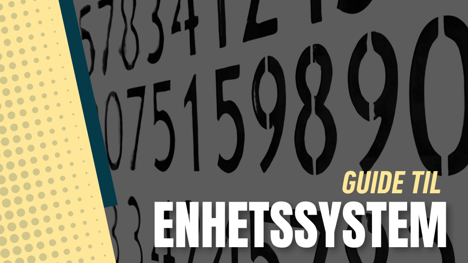 Guide til enhetssystem