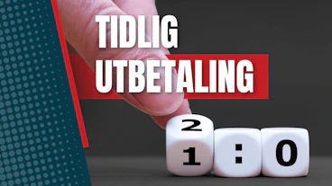 Tidlig utbetaling payout