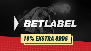 10 posent ekstra i odds betlabel