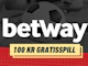 100 kr gratisspill betway