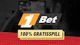 100 prosent gratisspill 1 bet