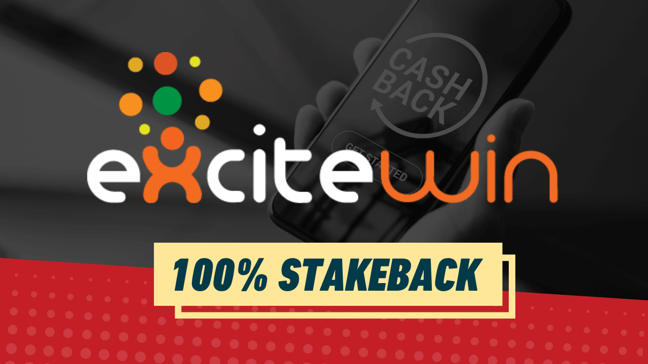 100 prosent stakeback excitewin