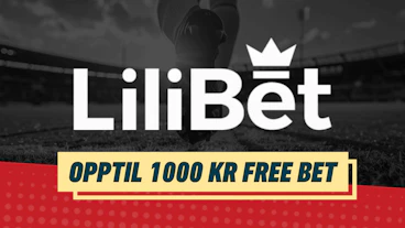 1000 kr free bet lilibet