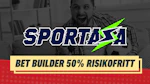 50 prosent risikofritt sportaza