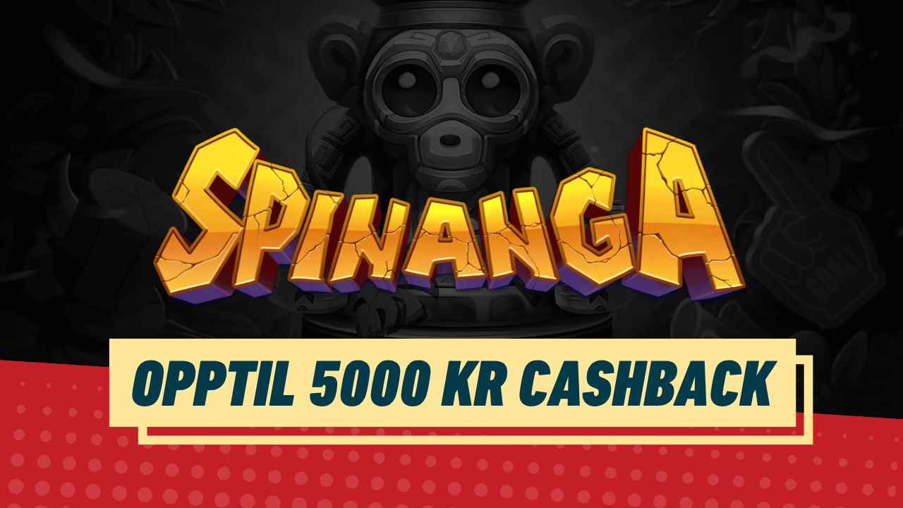 5000 kr cashback spinanga