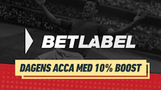 Dagens acca 10 prosent boost betlabel