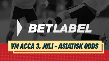 Dagens acca 3 juli betlabel