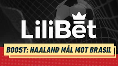 Haaland scorer mot brasil lilibet