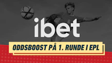 Oddsboost 1 runde epl ibet
