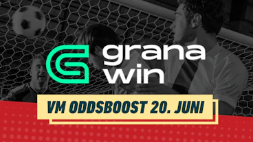 Oddsboost 20 juni granawin
