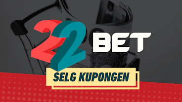 Selg kupongen 22bet