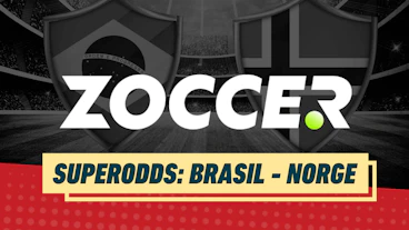 Superodds brasil norge zoccer