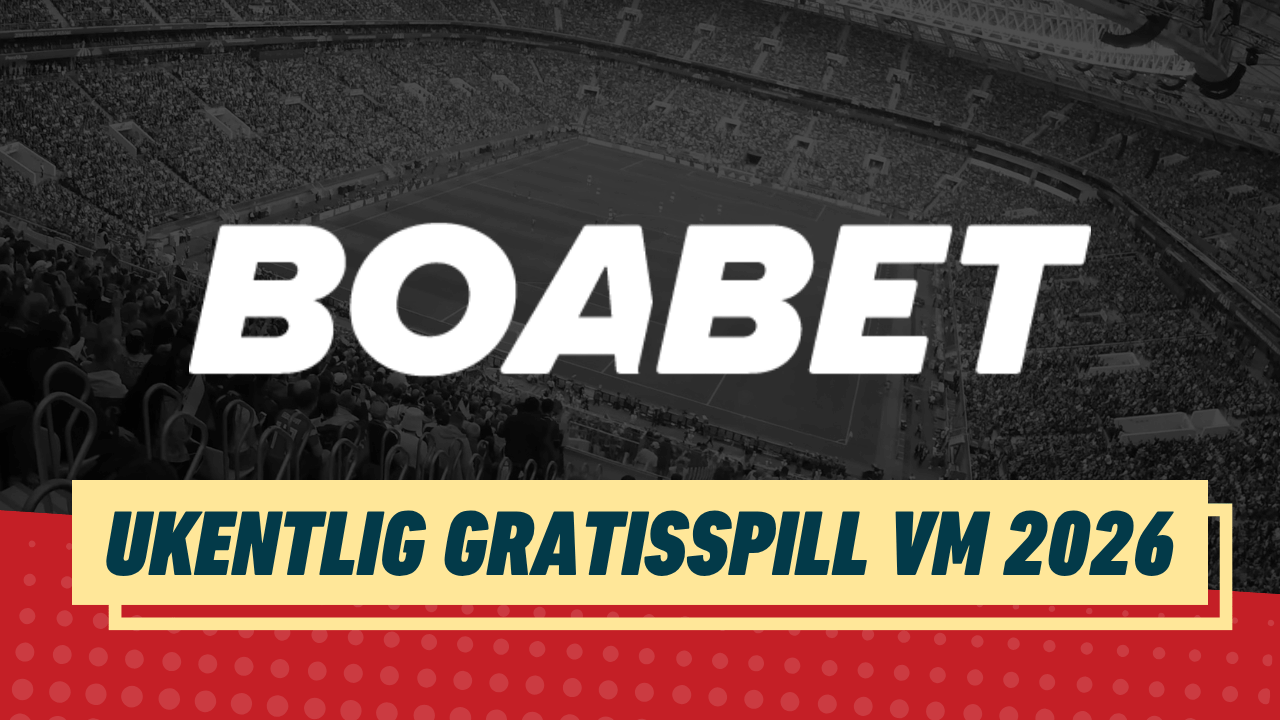 Ukentlig gratisspill vem 2026 boabet