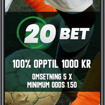 20bet betting bonus