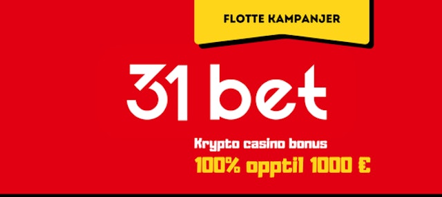 31bet krypto bonus promo