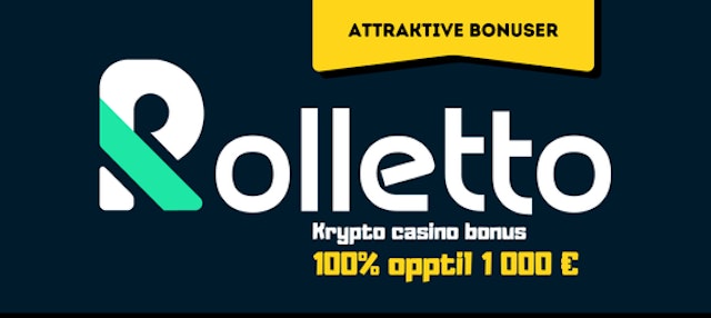 Rolletto krypto bonus promo