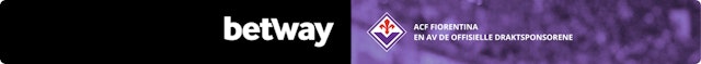 Betway er en av de offisielle draktsponsorene til Fiorentina