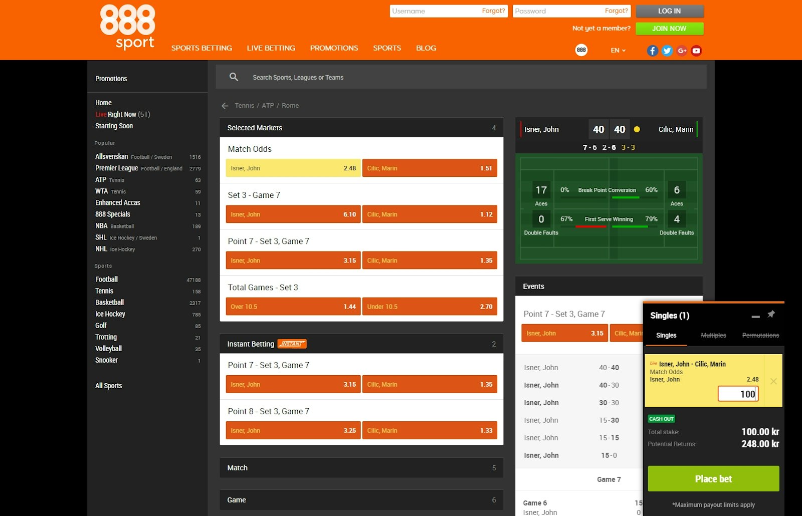 888sport Liveodds
