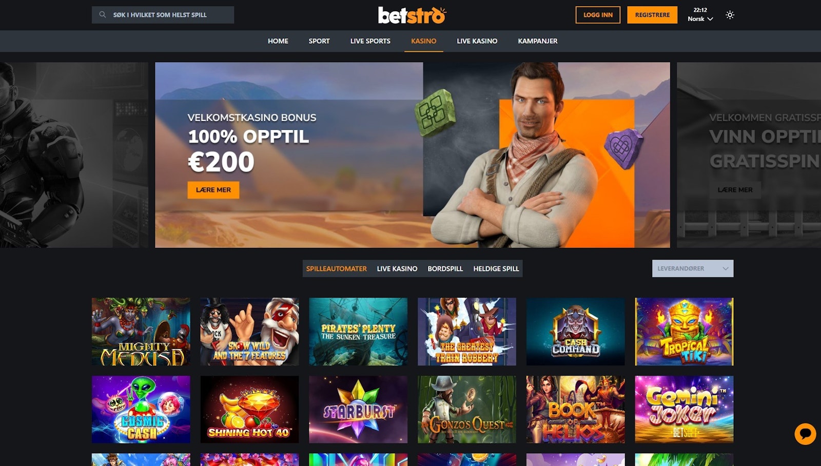 Betstro casino