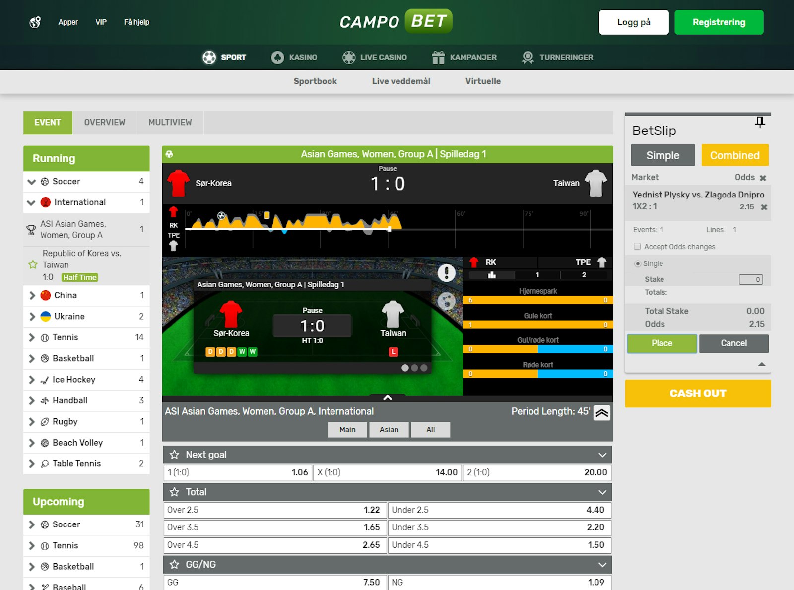 Campobet Livesport