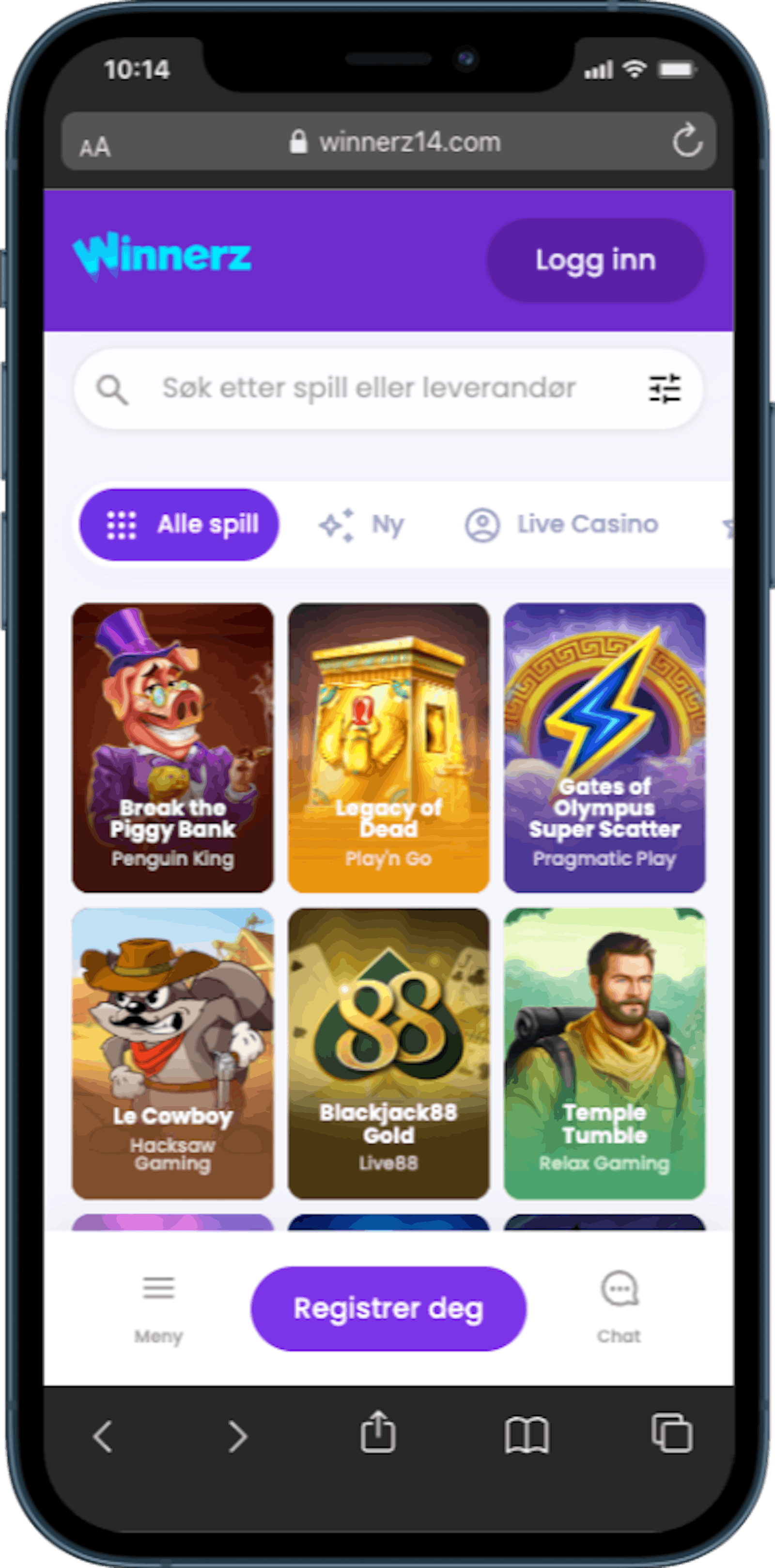 Winnerz casino mobil