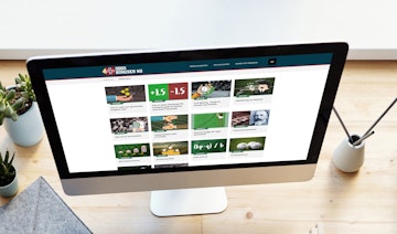 Datamaskin som viser guides for bettingbonuser hos Oddsbonuser.nu