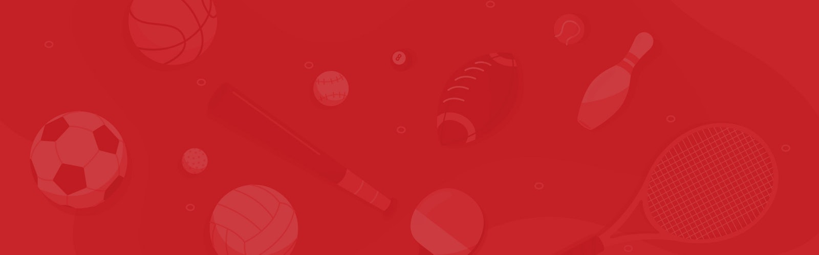 Header image red sports