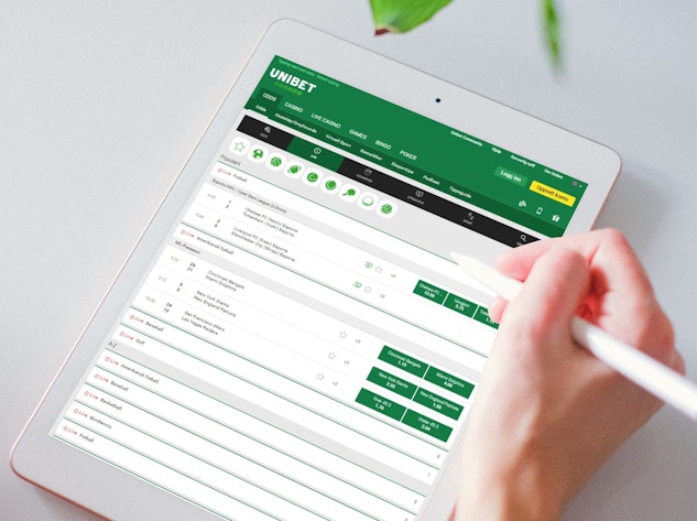 Unibet live odds
