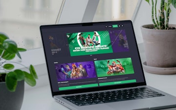 Laptop som viser Winning oddsbonus for det norske markedet